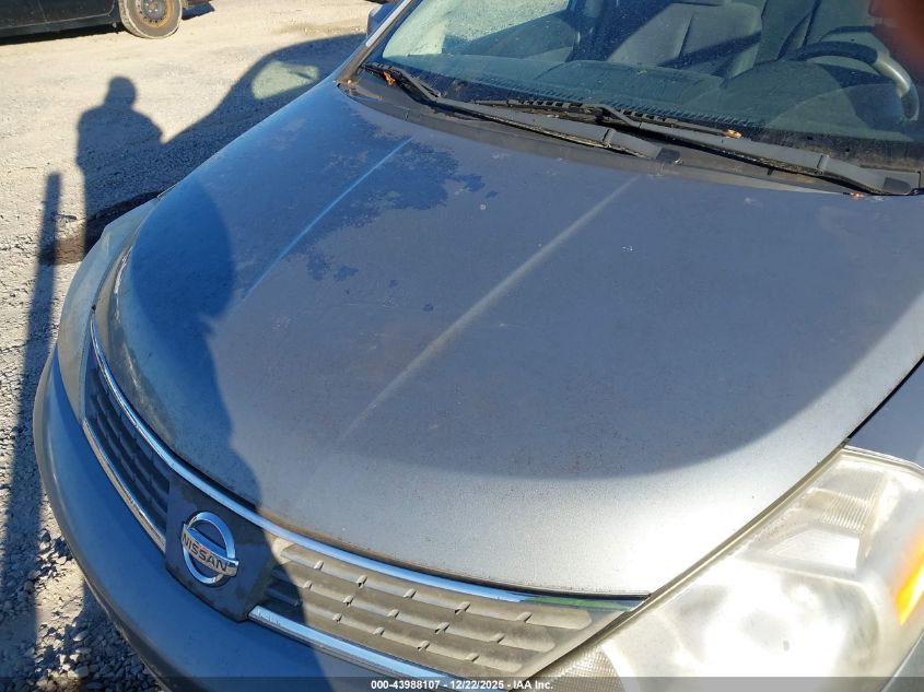 2009 Nissan Versa 1.8S VIN: 3N1BC13E19L482252 Lot: 43988107