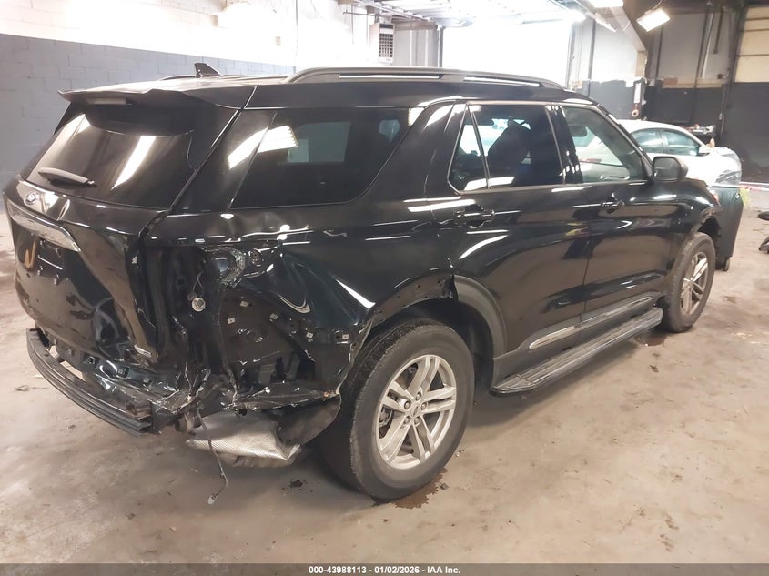 Vin: 1fmsk8dh9lgc55531, lot: 44483820, ford explorer xlt 20204