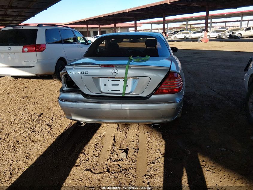 2005 Mercedes-Benz Cl 500 VIN: WDBPJ75J15A045423 Lot: 43988120