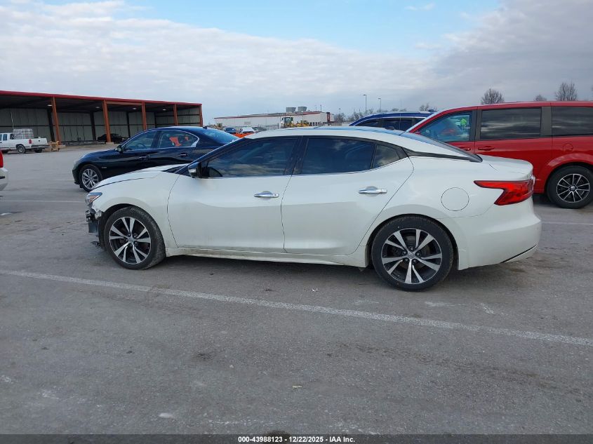 2016 Nissan Maxima 3.5 Platinum VIN: 1N4AA6AP1GC429825 Lot: 43988123