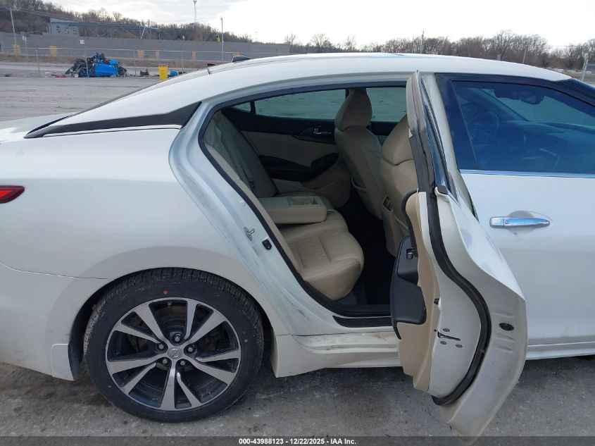 2016 Nissan Maxima 3.5 Platinum VIN: 1N4AA6AP1GC429825 Lot: 43988123