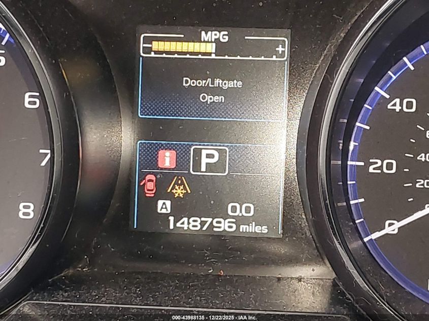 2016 Subaru Outback 2.5I Limited VIN: 4S4BSAJC2G3217961 Lot: 43988135