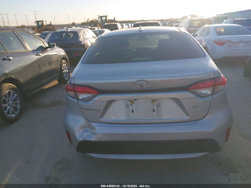 2020 Toyota Corolla Le VIN: JTDEPRAE6LJ116060 Lot: 43988142