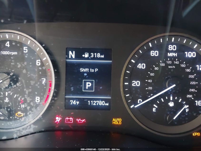 2019 Hyundai Tucson Value VIN: KM8J33A49KU927004 Lot: 43988146