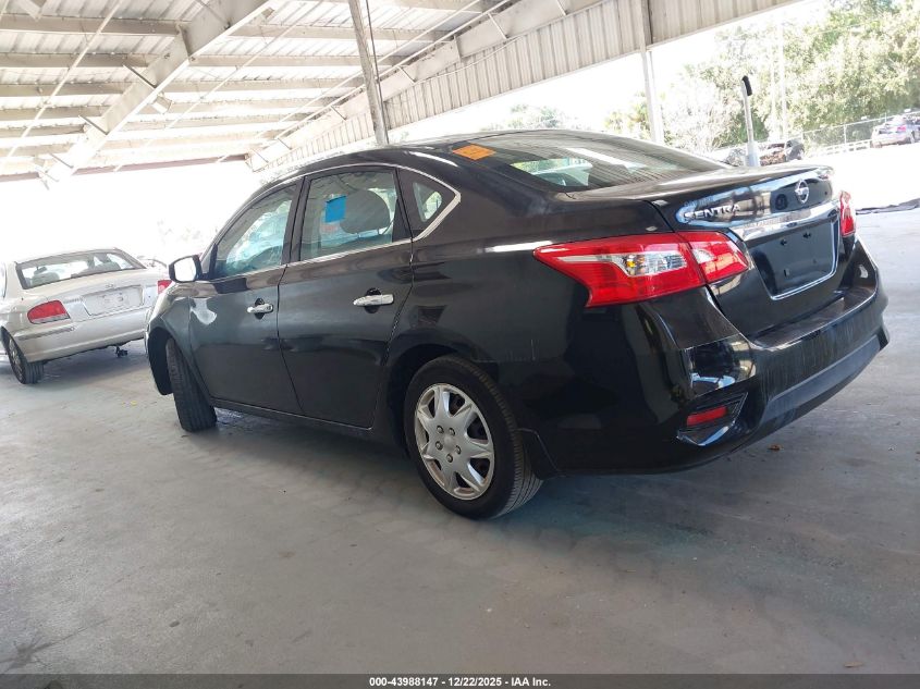 2016 Nissan Sentra S VIN: 3N1AB7AP4GL682724 Lot: 43988147