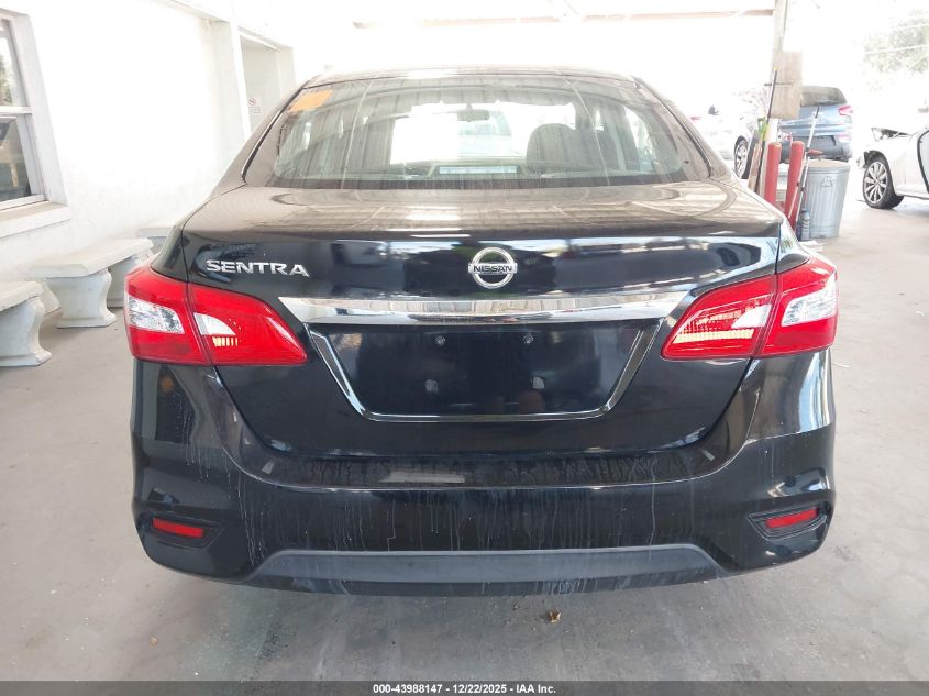 2016 Nissan Sentra S VIN: 3N1AB7AP4GL682724 Lot: 43988147
