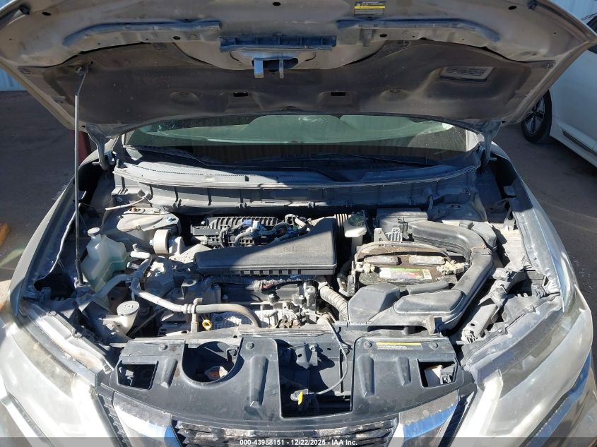 2017 Nissan Rogue Sv VIN: KNMAT2MT7HP542002 Lot: 43988151