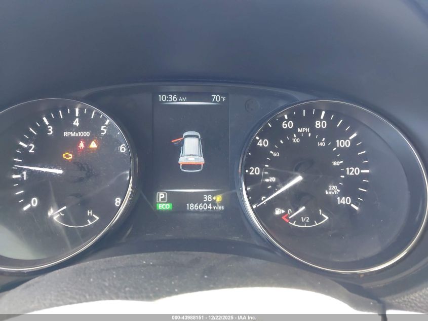 2017 Nissan Rogue Sv VIN: KNMAT2MT7HP542002 Lot: 43988151