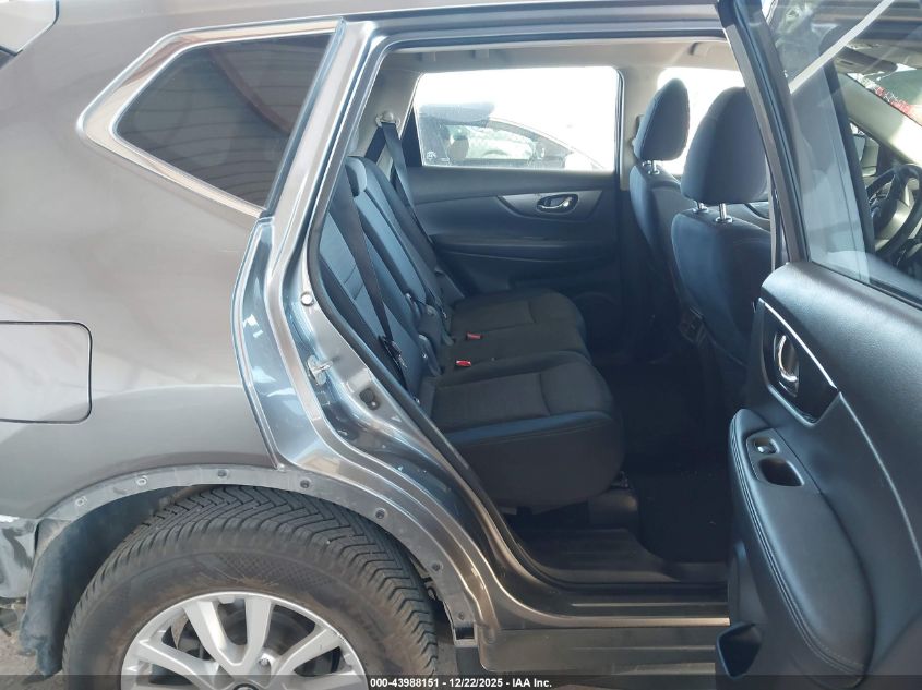 2017 Nissan Rogue Sv VIN: KNMAT2MT7HP542002 Lot: 43988151