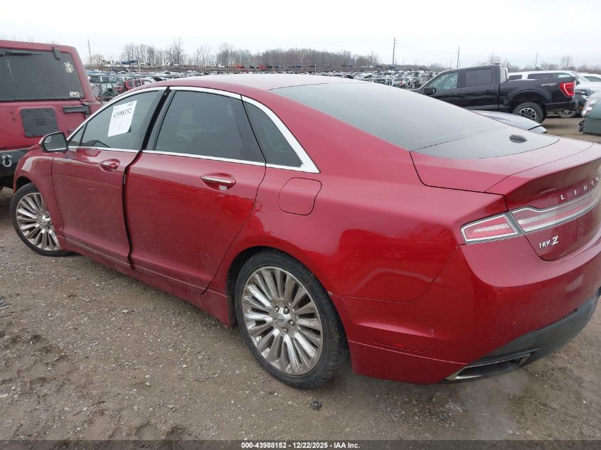 2015 Lincoln Mkz VIN: 3LN6L2J98FR623204 Lot: 43988152