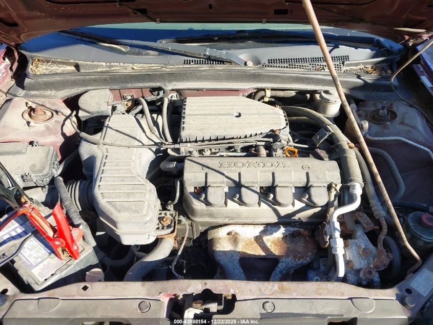 2003 Honda Civic Lx VIN: 2HGES16513H593071 Lot: 43988154