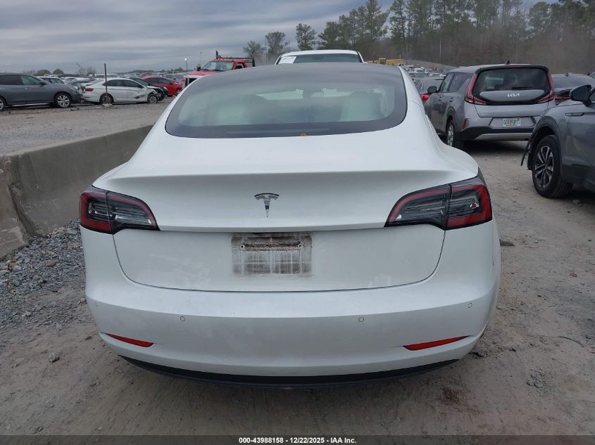 2022 Tesla Model 3 Rear-Wheel Drive VIN: 5YJ3E1EA8NF154969 Lot: 43988158