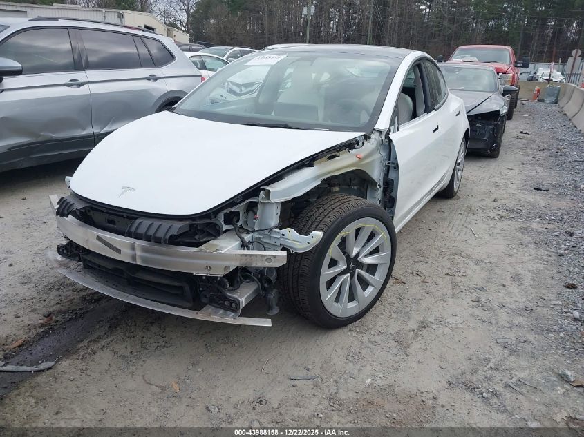 2022 Tesla Model 3 Rear-Wheel Drive VIN: 5YJ3E1EA8NF154969 Lot: 43988158