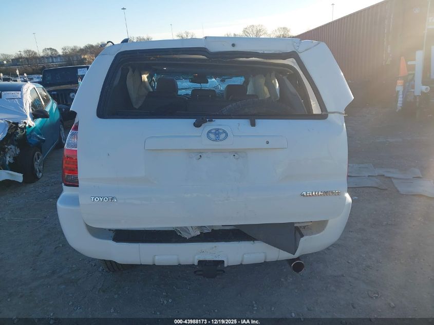 2007 Toyota 4Runner Limited V6 VIN: JTEBU17R678104670 Lot: 43988173