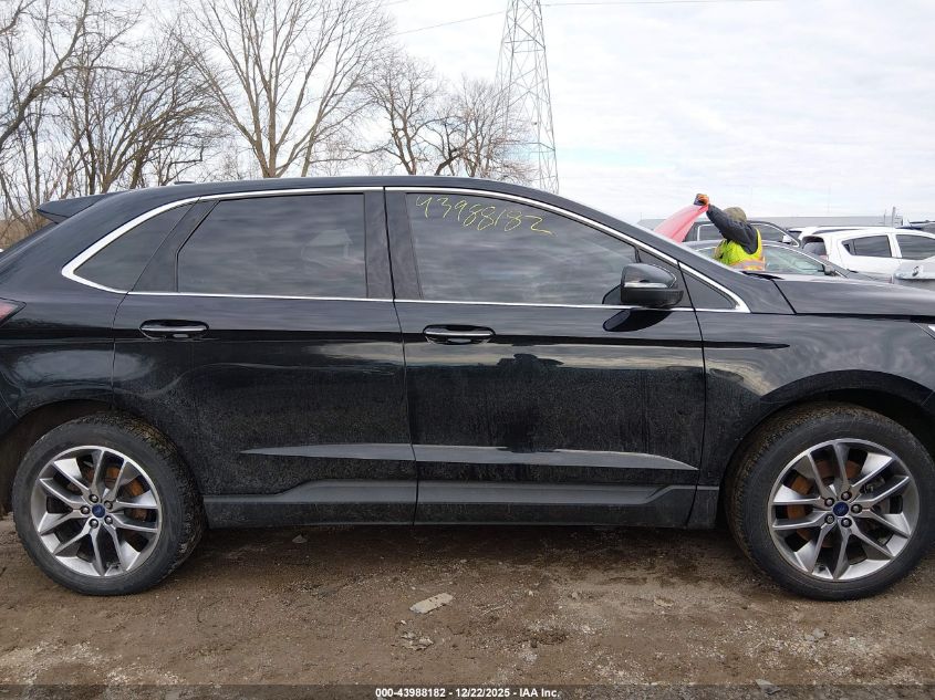 2017 Ford Edge Titanium VIN: 2FMPK4K9XHBB79018 Lot: 43988182