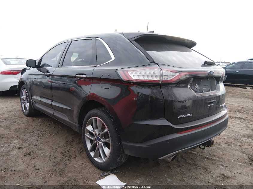 2017 Ford Edge Titanium VIN: 2FMPK4K9XHBB79018 Lot: 43988182