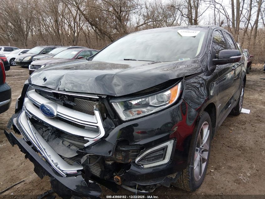 2017 Ford Edge Titanium VIN: 2FMPK4K9XHBB79018 Lot: 43988182