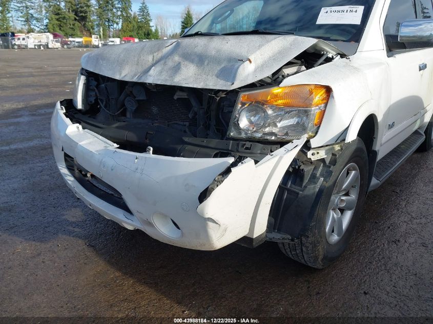 2008 Nissan Armada Se VIN: 5N1AA08C58N606257 Lot: 43988184