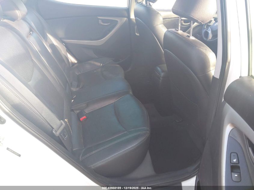 2012 Hyundai Elantra Limited VIN: 5NPDH4AE1CH110574 Lot: 43988189