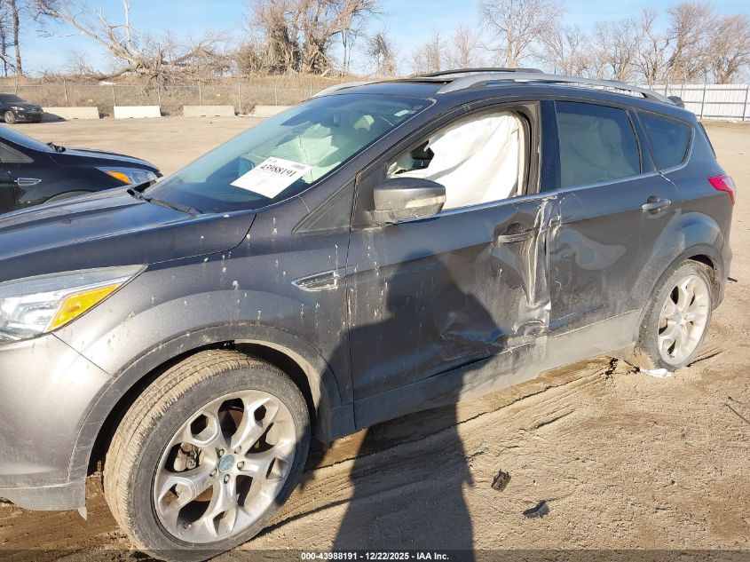 2013 Ford Escape Titanium VIN: 1FMCU0J91DUC45608 Lot: 43988191
