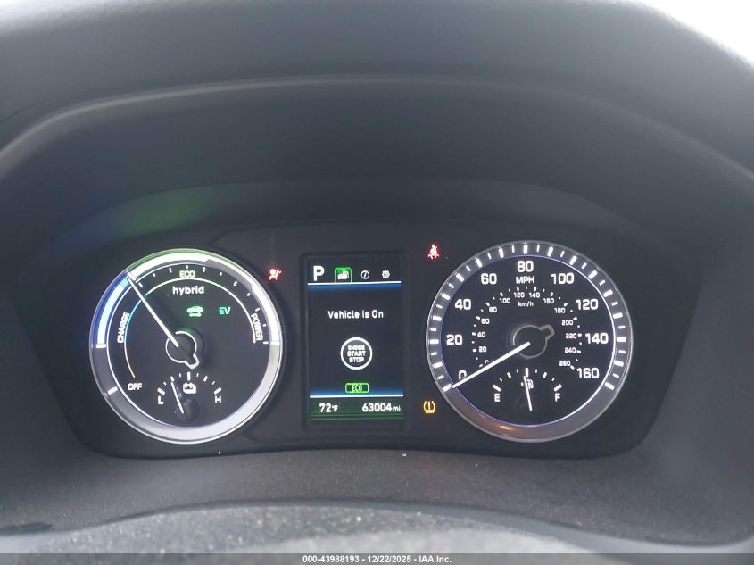 2019 Hyundai Sonata Hybrid Se VIN: KMHE24L3XKA088660 Lot: 43988193