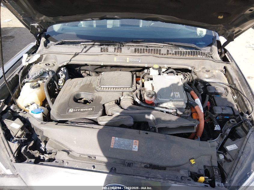 2017 Ford Fusion Hybrid Se VIN: 3FA6P0LU6HR398885 Lot: 43988194