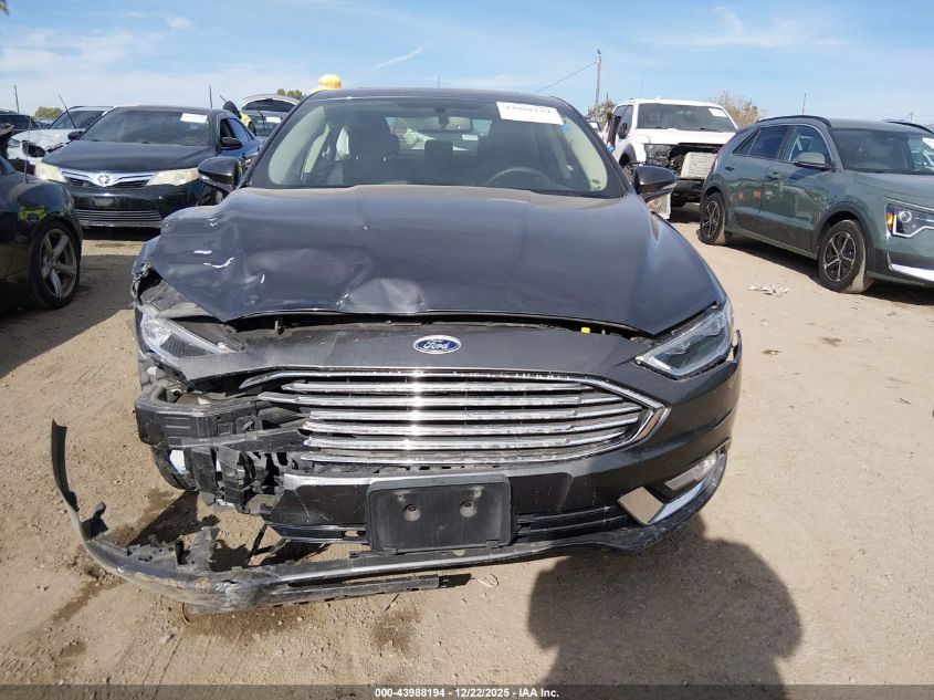 2017 Ford Fusion Hybrid Se VIN: 3FA6P0LU6HR398885 Lot: 43988194