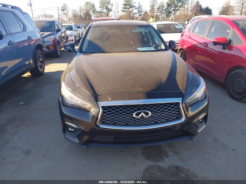2021 Infiniti Q50 Pure VIN: JN1EV7AP7MM705035 Lot: 43988198