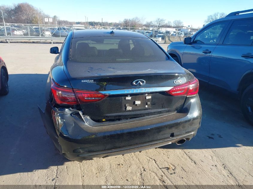 2021 Infiniti Q50 Pure VIN: JN1EV7AP7MM705035 Lot: 43988198