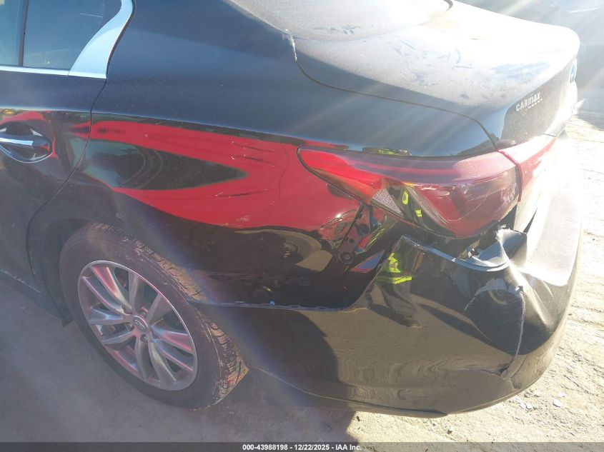 2021 Infiniti Q50 Pure VIN: JN1EV7AP7MM705035 Lot: 43988198