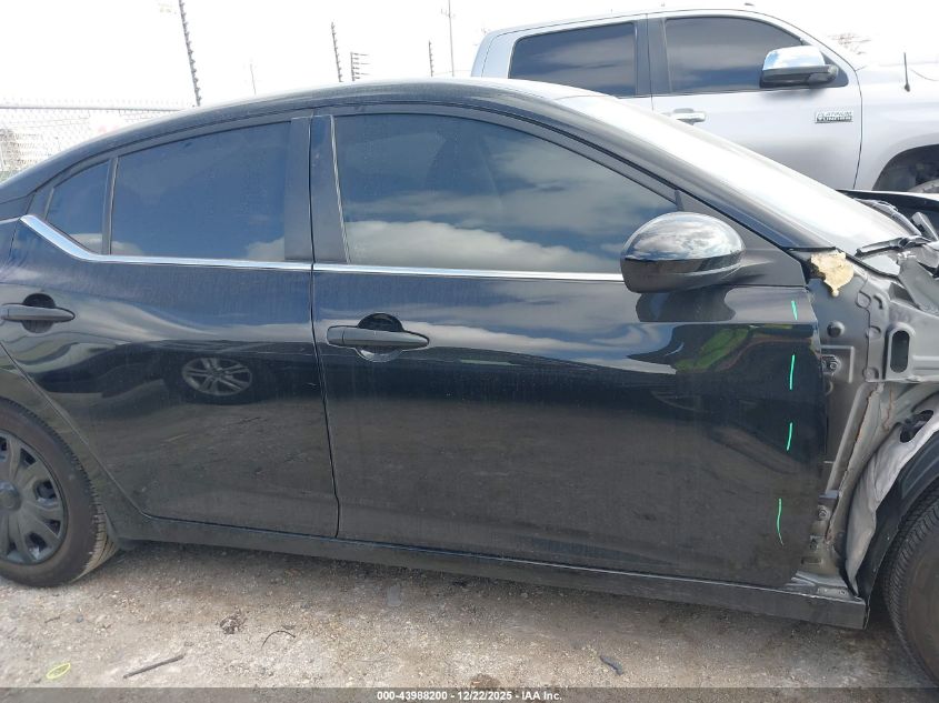 2025 Nissan Sentra S VIN: 3N1AB8BV0SY259377 Lot: 43988200