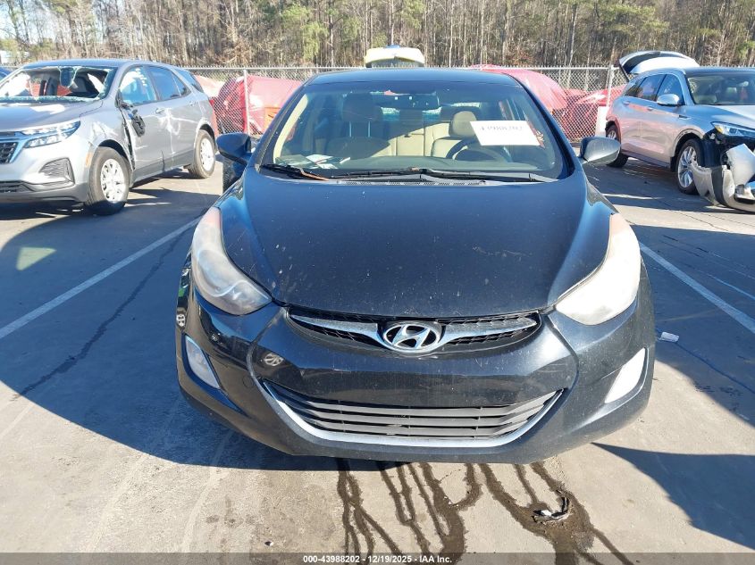 2012 Hyundai Elantra Gls (Ulsan Plant) VIN: KMHDH4AE8CU460849 Lot: 43988202