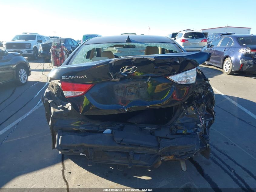 2012 Hyundai Elantra Gls (Ulsan Plant) VIN: KMHDH4AE8CU460849 Lot: 43988202