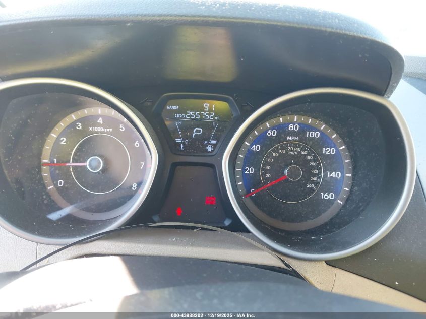 2012 Hyundai Elantra Gls (Ulsan Plant) VIN: KMHDH4AE8CU460849 Lot: 43988202