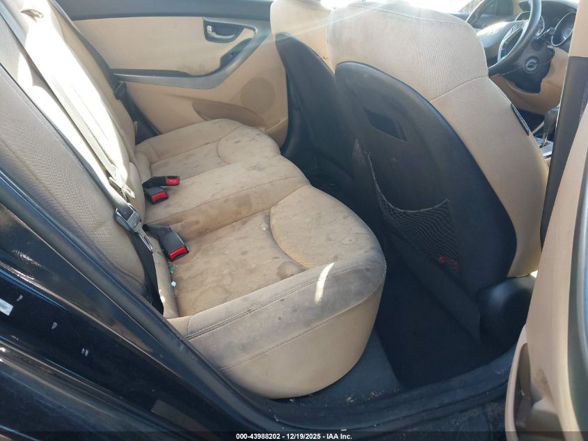 2012 Hyundai Elantra Gls (Ulsan Plant) VIN: KMHDH4AE8CU460849 Lot: 43988202