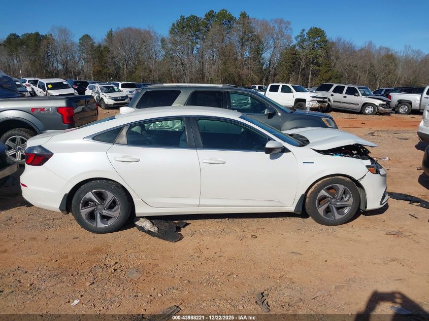 2019 Honda Insight Lx VIN: 19XZE4F15KE017161 Lot: 43988221