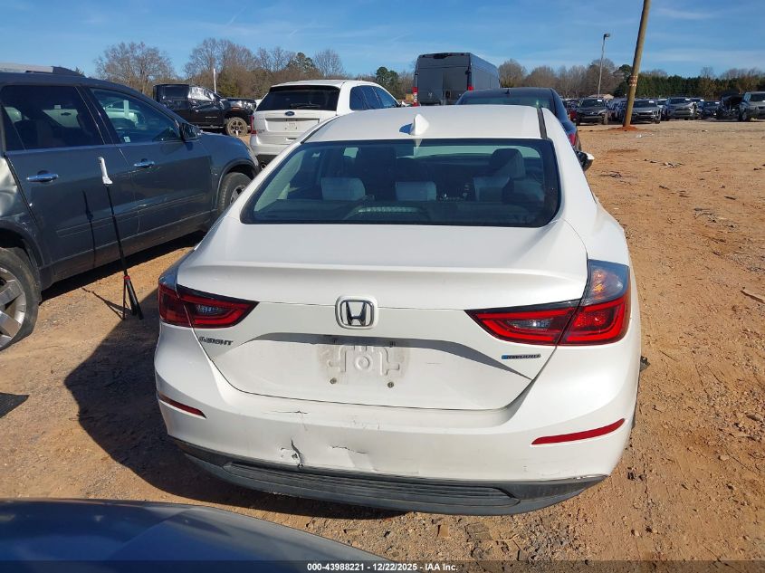 2019 Honda Insight Lx VIN: 19XZE4F15KE017161 Lot: 43988221