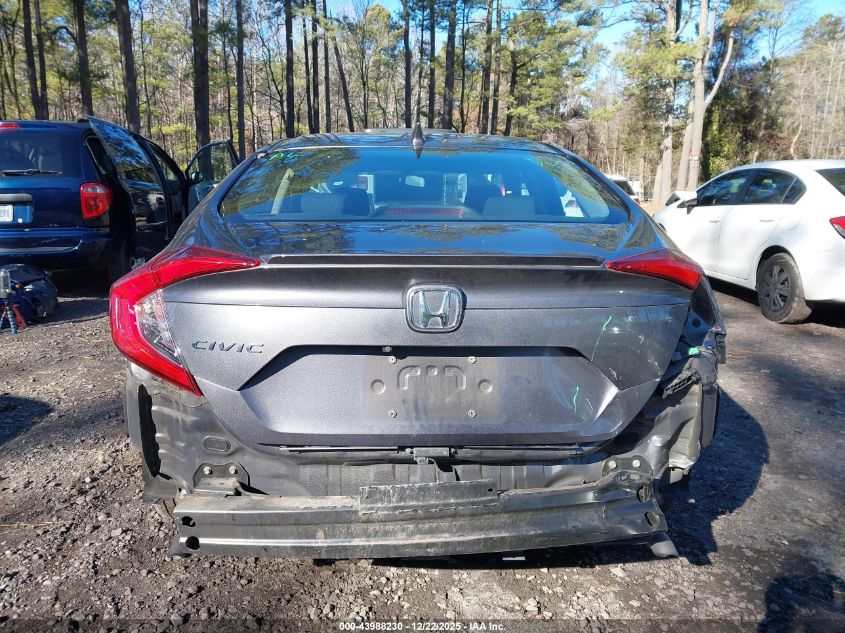 2017 Honda Civic Ex-T VIN: 19XFC1F31HE021855 Lot: 43988230