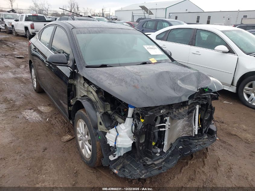 2022 Hyundai Accent Sel VIN: 3KPC24A61NE167547 Lot: 43988231