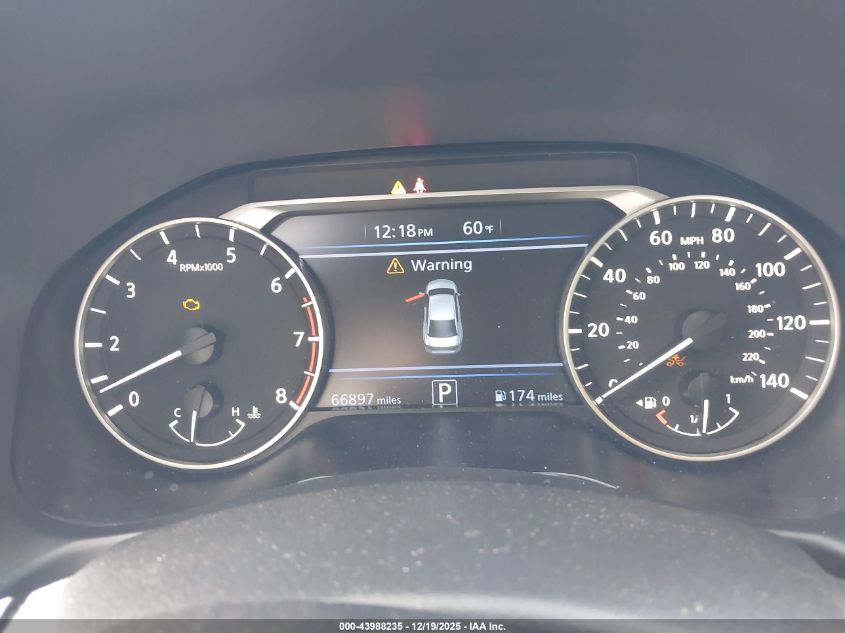 2022 Nissan Altima Sr Fwd VIN: 1N4BL4CVXNN417950 Lot: 43988235