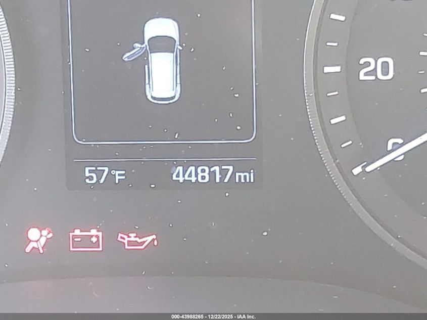 2017 Hyundai Tucson Se VIN: KM8J33A47HU456818 Lot: 43988265