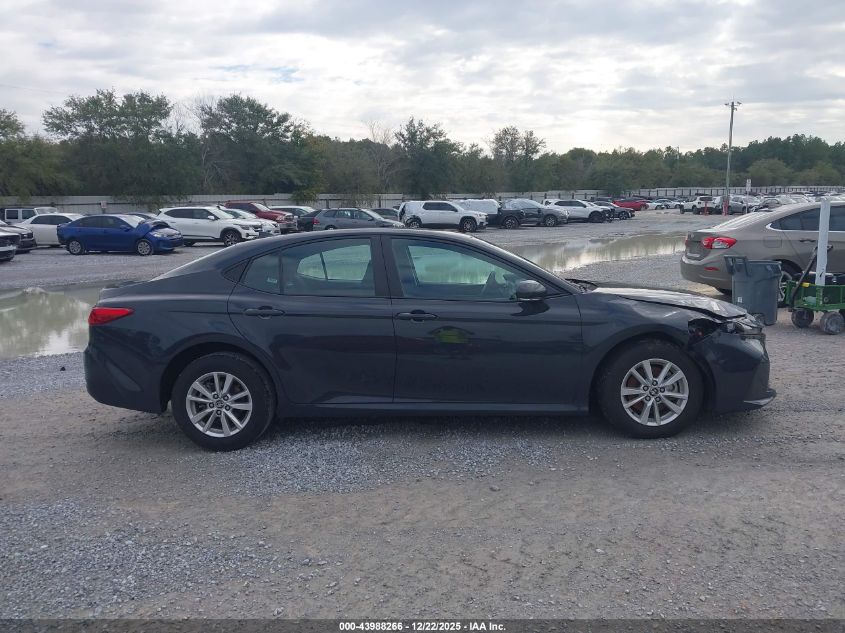 2025 Toyota Camry Le VIN: 4T1DAACK8SU520956 Lot: 43988266