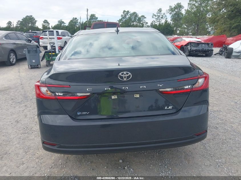 2025 Toyota Camry Le VIN: 4T1DAACK8SU520956 Lot: 43988266