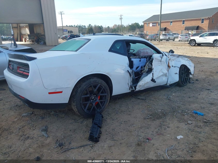 Vin: 2c3cdzfj0nh249461, lot: 44483979, dodge challenger r/t scat pack 20224
