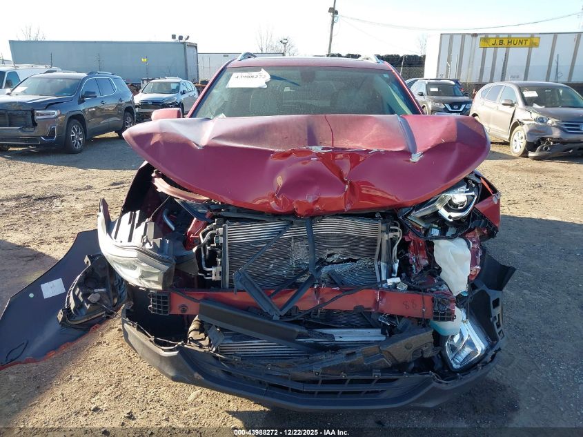 2018 Chevrolet Equinox Lt VIN: 3GNAXSEV2JL119762 Lot: 43988272