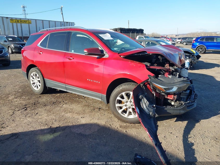 3GNAXSEV2JL119762 2018 Chevrolet Equinox Lt auction photo 1