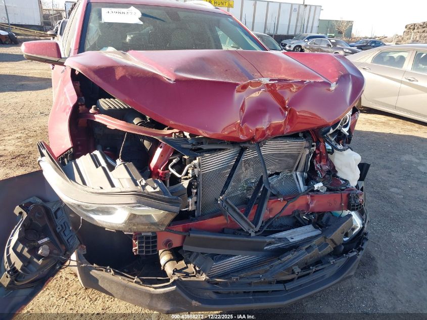 2018 Chevrolet Equinox Lt VIN: 3GNAXSEV2JL119762 Lot: 43988272