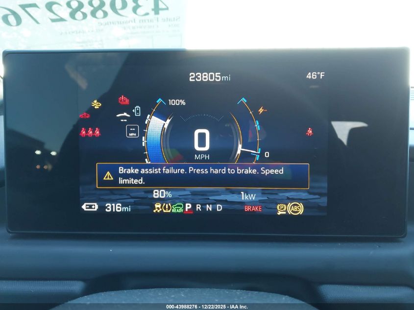 2024 Chevrolet Silverado Ev Work Truck VIN: 1GC10UEDXRU206097 Lot: 43988276