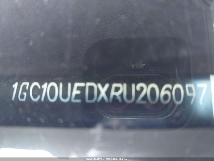 2024 Chevrolet Silverado Ev Work Truck VIN: 1GC10UEDXRU206097 Lot: 43988276