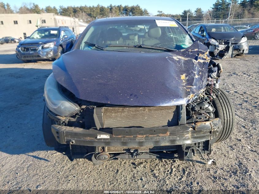 2011 Hyundai Elantra Limited VIN: 5NPDH4AE1BH040282 Lot: 43988277